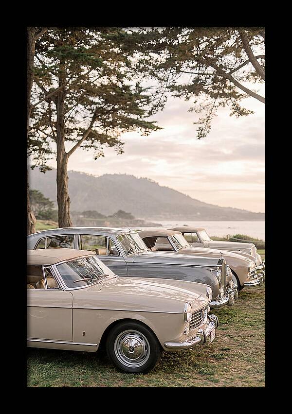 Classic Cars Under Sunset