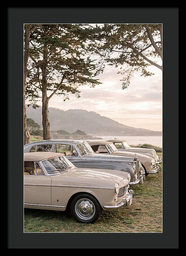 Classic Cars Under Sunset