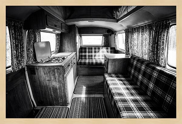 Classic Vintage Campervan Interior