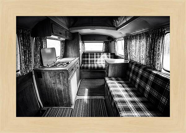 Classic Vintage Campervan Interior