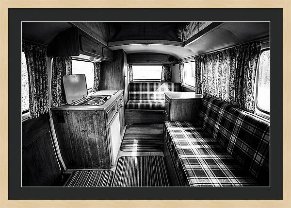 Classic Vintage Campervan Interior
