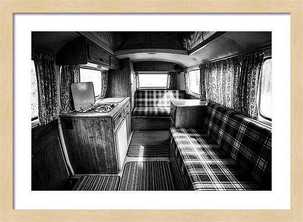 Classic Vintage Campervan Interior