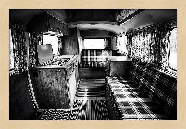 Classic Vintage Campervan Interior