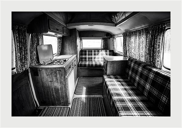 Classic Vintage Campervan Interior