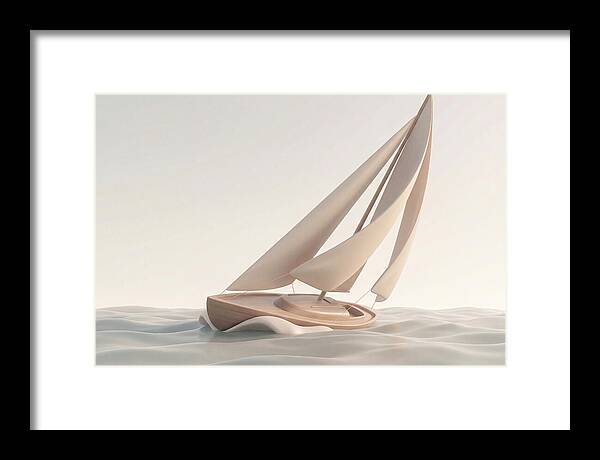 Classic Wooden Racing Yacht