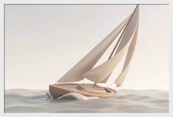 Classic Wooden Racing Yacht