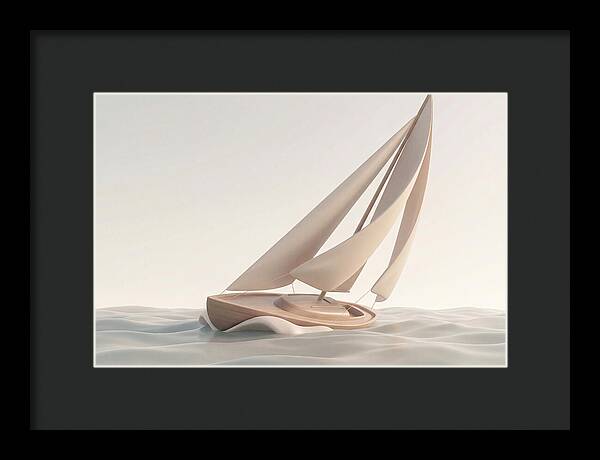 Classic Wooden Racing Yacht