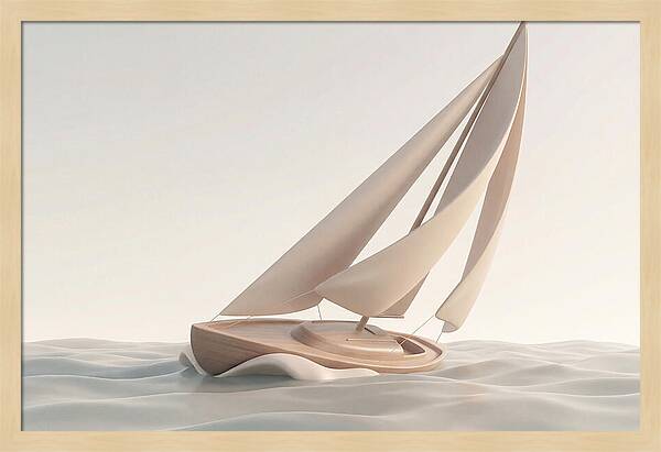 Classic Wooden Racing Yacht