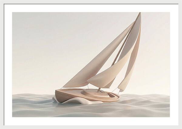 Classic Wooden Racing Yacht