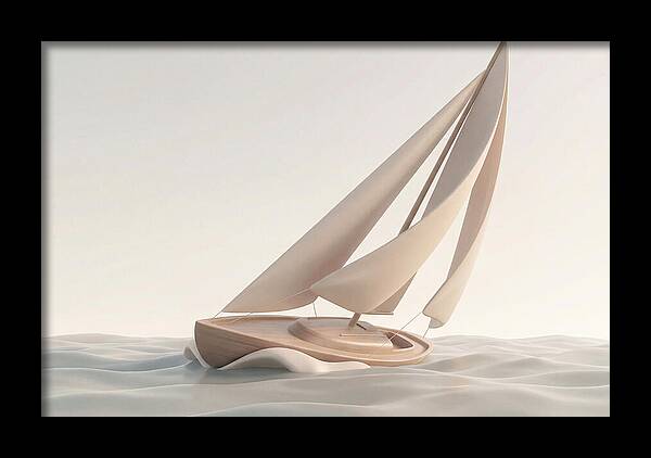 Classic Wooden Racing Yacht