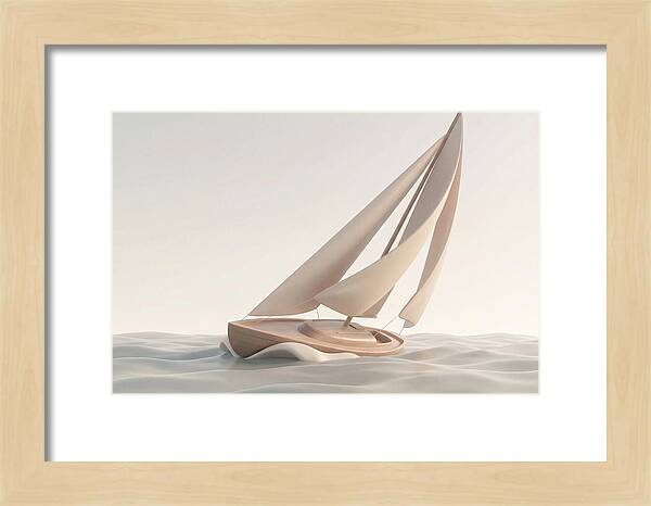 Classic Wooden Racing Yacht