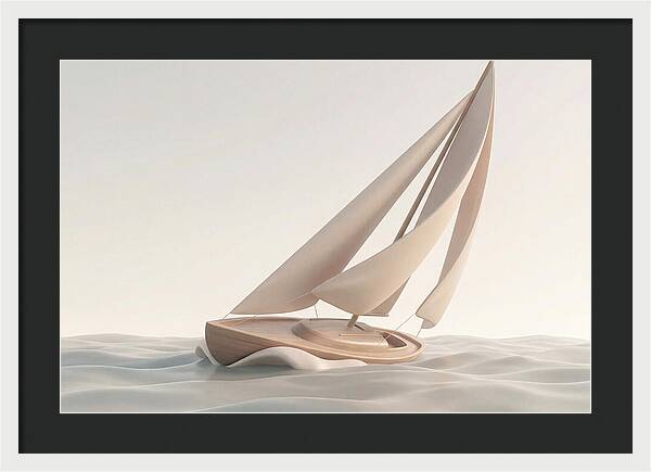 Classic Wooden Racing Yacht