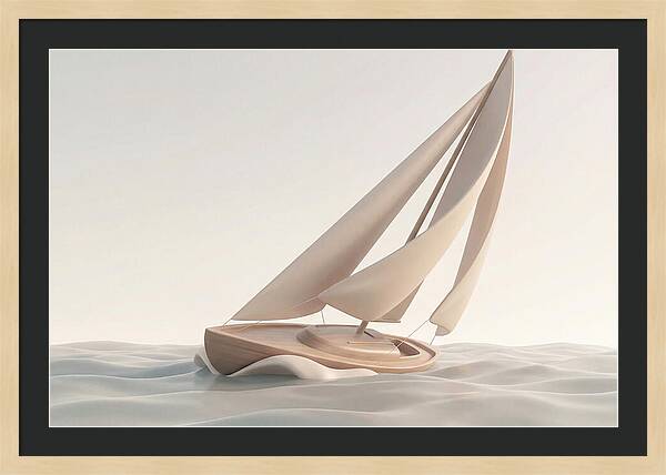 Classic Wooden Racing Yacht