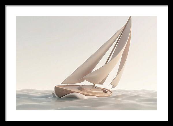 Classic Wooden Racing Yacht