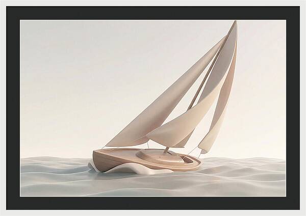 Classic Wooden Racing Yacht