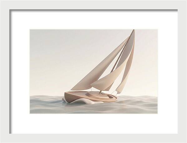 Classic Wooden Racing Yacht
