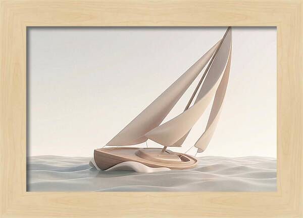 Classic Wooden Racing Yacht