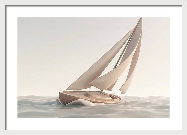 Classic Wooden Racing Yacht