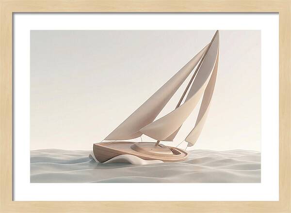 Classic Wooden Racing Yacht