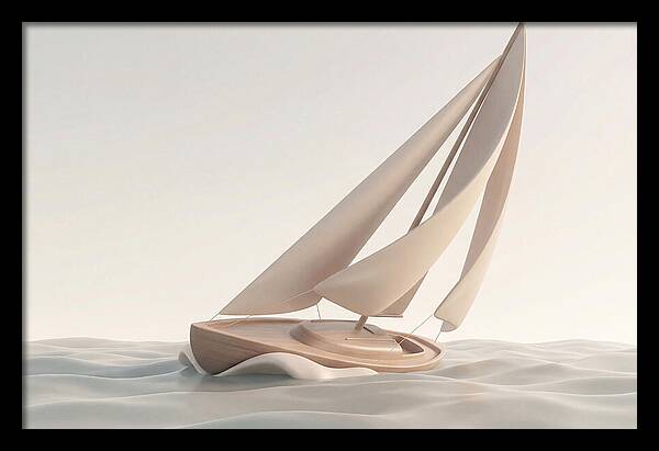 Classic Wooden Racing Yacht