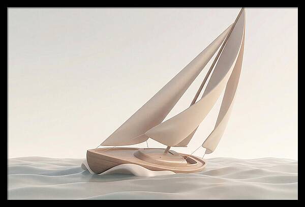 Classic Wooden Racing Yacht