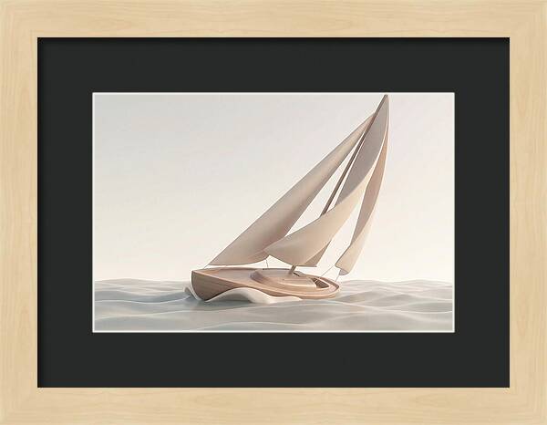 Classic Wooden Racing Yacht