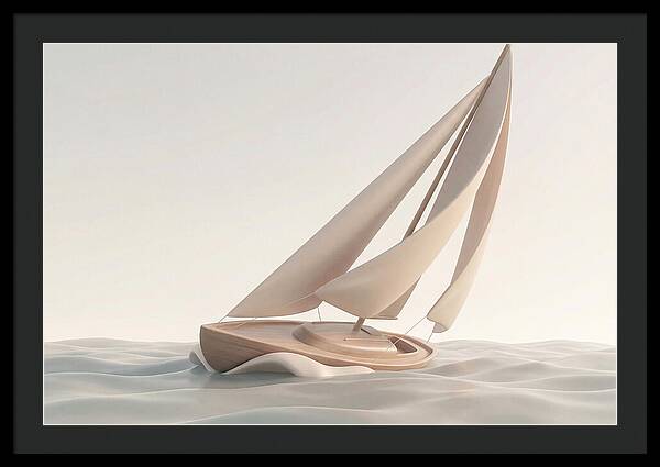 Classic Wooden Racing Yacht