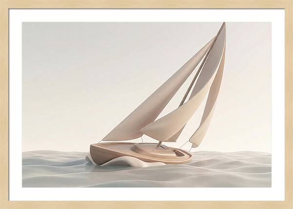 Classic Wooden Racing Yacht