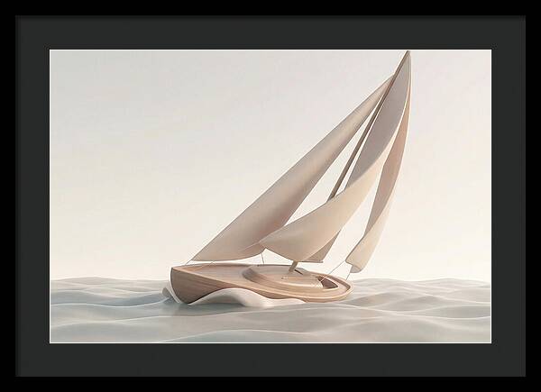 Classic Wooden Racing Yacht