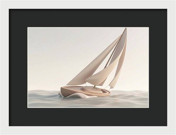 Classic Wooden Racing Yacht