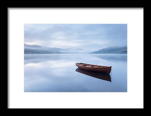 Classic Wooden Rowing Boat