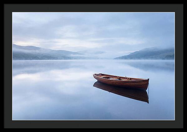 Classic Wooden Rowing Boat