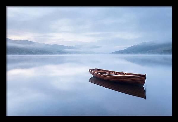 Classic Wooden Rowing Boat