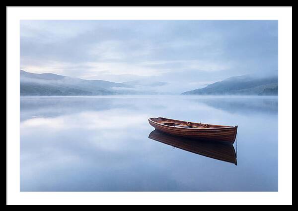 Classic Wooden Rowing Boat