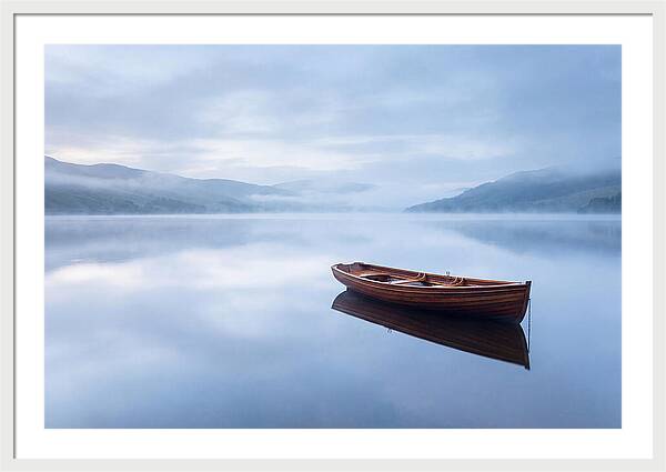 Classic Wooden Rowing Boat