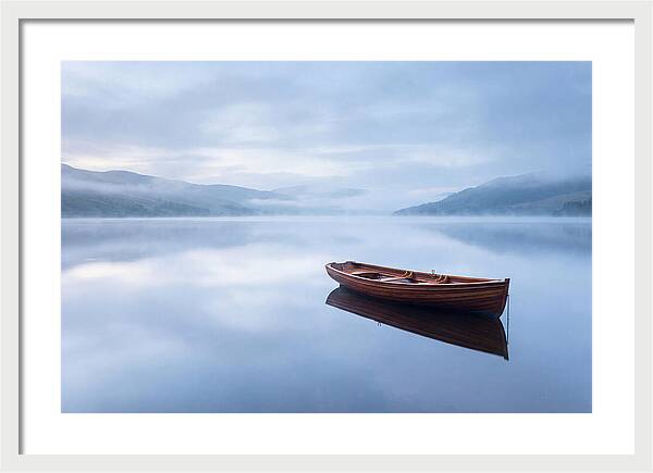 Classic Wooden Rowing Boat