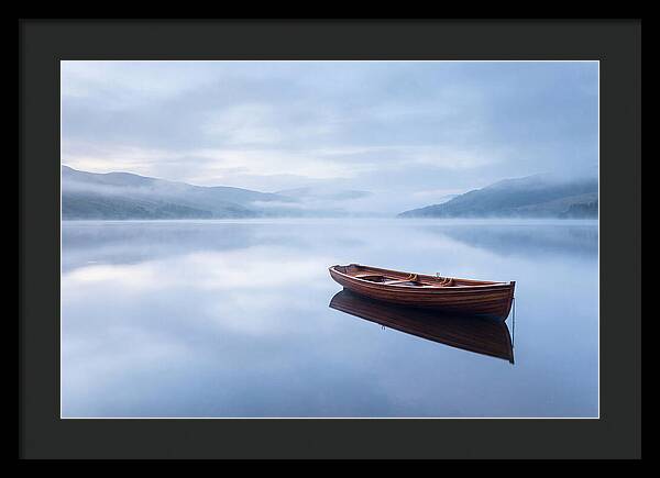Classic Wooden Rowing Boat