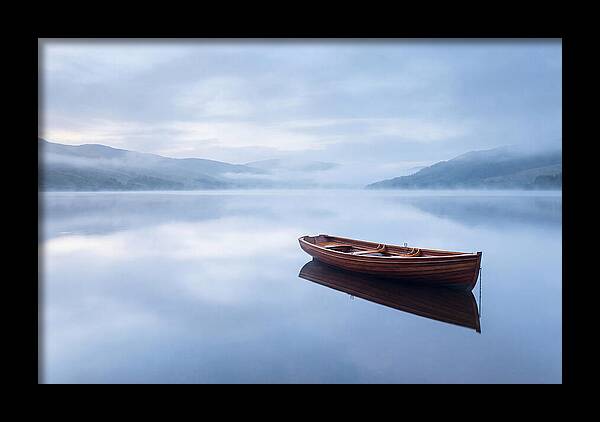 Classic Wooden Rowing Boat