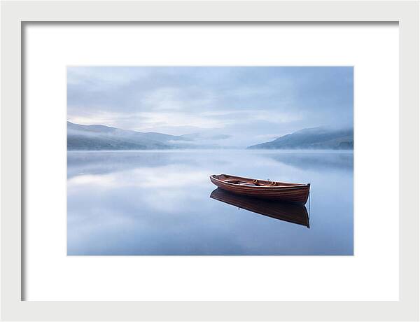Classic Wooden Rowing Boat