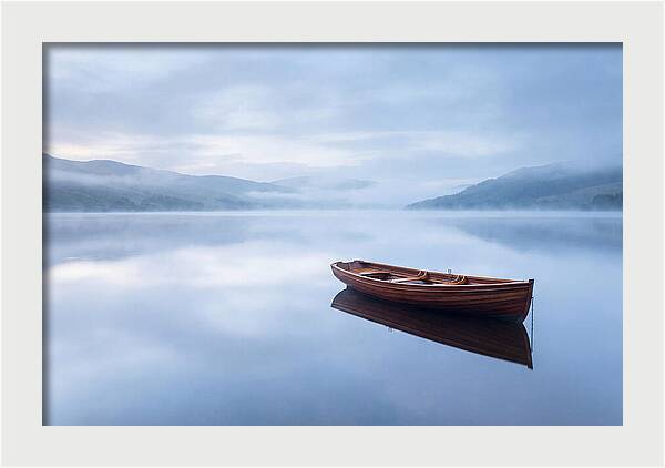 Classic Wooden Rowing Boat