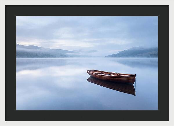 Classic Wooden Rowing Boat
