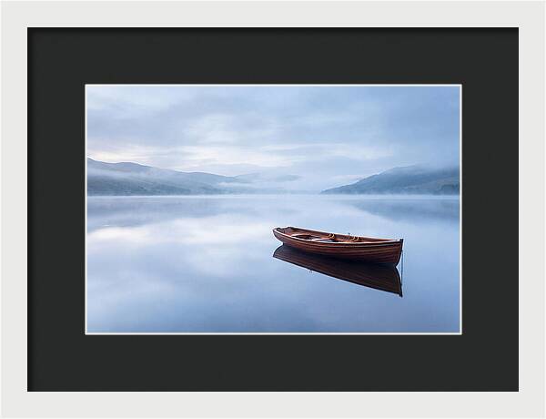 Classic Wooden Rowing Boat