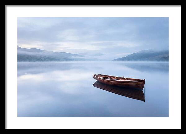 Classic Wooden Rowing Boat