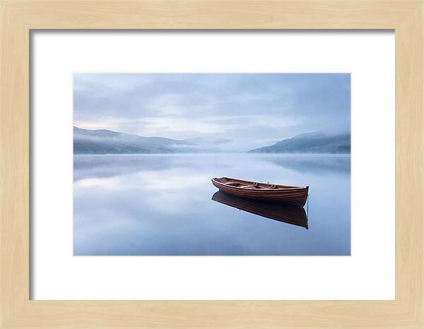 Classic Wooden Rowing Boat