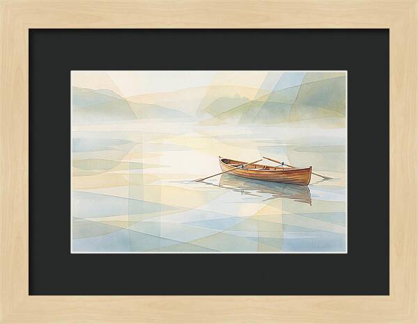 Classic Wooden Rowing Shell