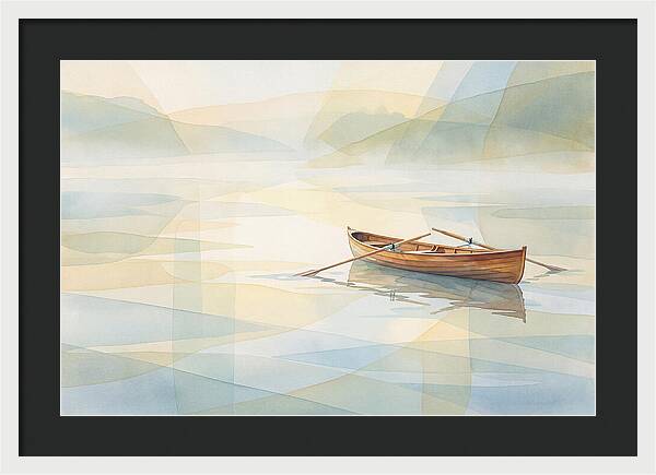 Classic Wooden Rowing Shell