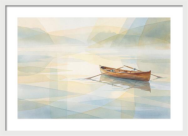 Classic Wooden Rowing Shell
