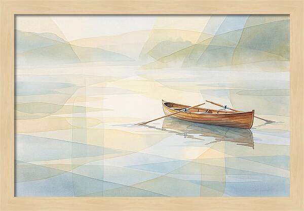 Classic Wooden Rowing Shell