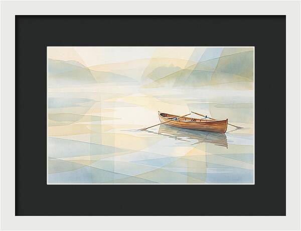 Classic Wooden Rowing Shell