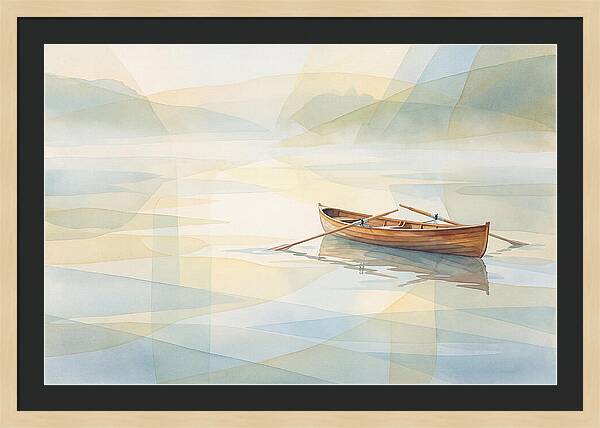 Classic Wooden Rowing Shell